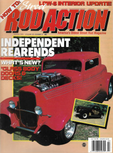 STREET ROD ACTION 1991 MAR - INDEPENDENT REARENDS, GLASS BODY DOORS & DECKS